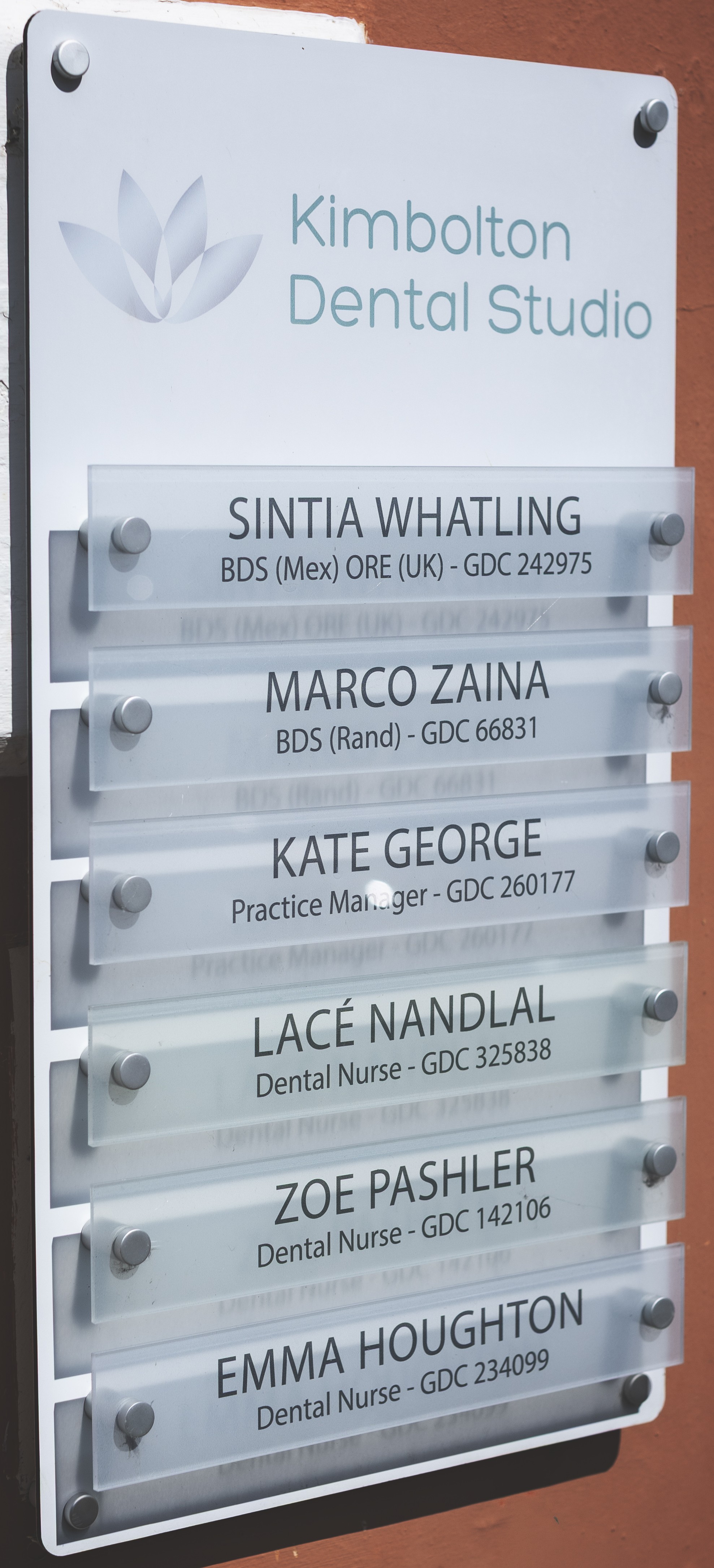 The team at Kimbolton Dental Studio